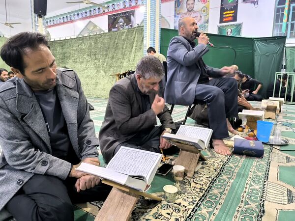 مراسم احیا شب بیست و یکم ماه مبارک رمضان در مسجد امام خمینی(ره) حسن آباد جرقویه