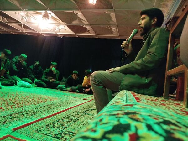 مراسم یادبود سید الشهدای مقاومت سید حسن نصرالله در کاشمر