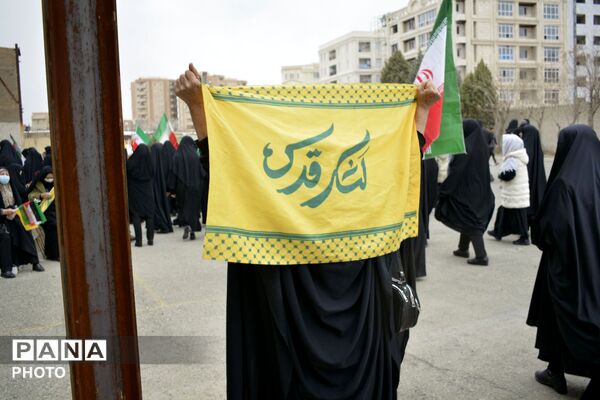 حضور حداکثری مردم و فرهنگیان اسلامشهر در راهپیمایی روز جهانی قدس 