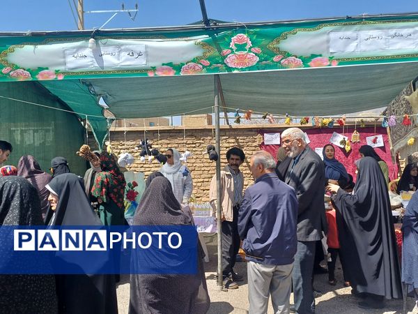 جشنواره و نمایشگاه بومی و محلی بهار در بهار روستای جندابه
