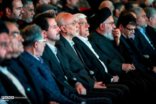 آیین بزرگداشت و چهلم شهید علی لاریجانی