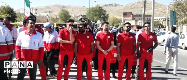 رزمایش جان فدا در شهرکرد