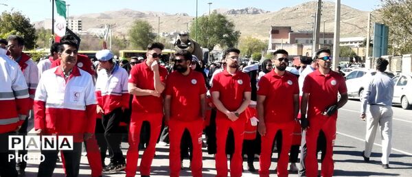 رزمایش جان فدا در شهرکرد