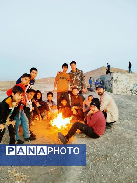 اردوی متفاوت چدر دل طبیعت