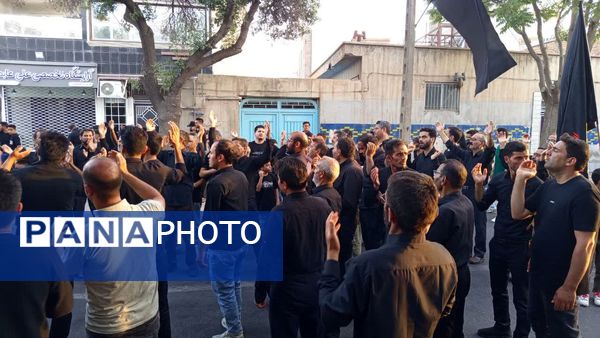 عزاداری عصر عاشورا در هیئت قوژد