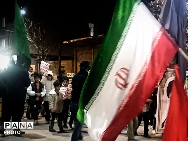 وفاداران جورقان در میدان؛ راهپیمایی باشکوه مردم در سوگ رهبر مجاهد