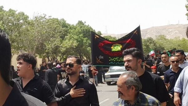 مراسم عزاداری تاسوعای حسینی در مشهد