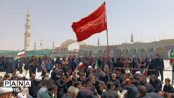 عزاداری سالروز شهادت امام حسن عسگری(ع) در مسجد جمکران