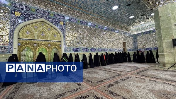 آیین غبارروبی حرم حضرت معصومه(س) با حضور بانوان طلبه