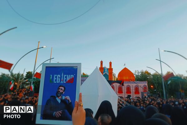 آیین خیمه‌سوزان در غروب عاشورای آباده