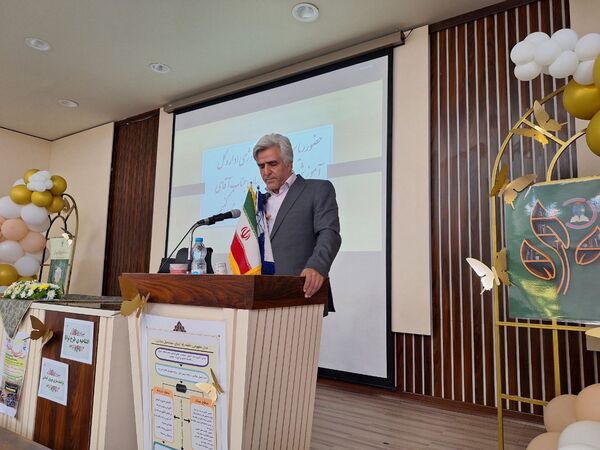 آیین تودیع و تکریم معاون سابق آموزش ابتدایی ناحیه ۶