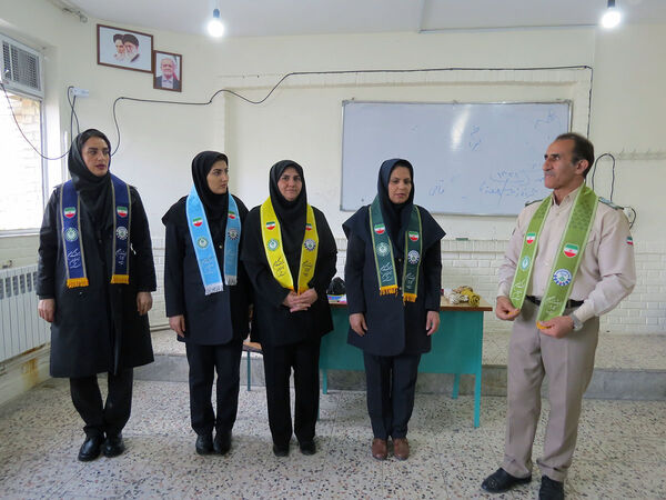 برگزاری ضمن خدمت سازمان دانش‌آموزی شهرستان بجنورد 