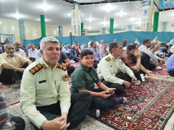 مراسم ویژه اولین سالگرد شهدای خدمت در شهرستان فلاورجان