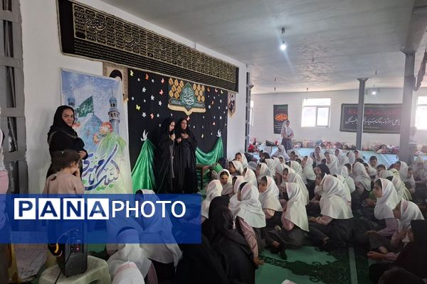 نوگلان فاطمی دبستان پروین فیروزکوه در آغوش مهربانی