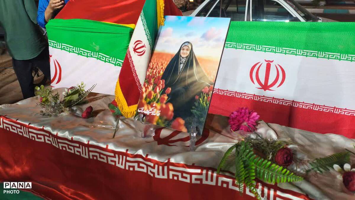 موکب شهیده فاطمه موحدان در یزد