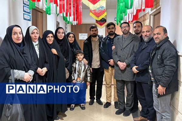 دیدار صمیمانه همکاران پرورشی اداره آموزش‌وپرورش شهرستان اسلامشهر با فرمانده بسیج فرهنگیان تهران