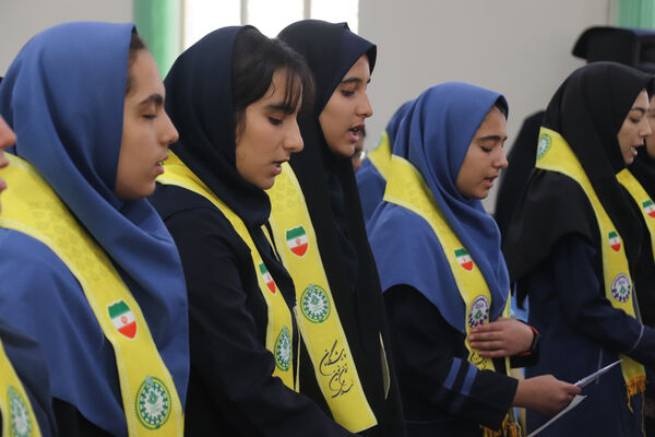 اردوی تشکیلاتی دانش‌آموزان پیشتاز عاشورایی به یاد کودکان غزه