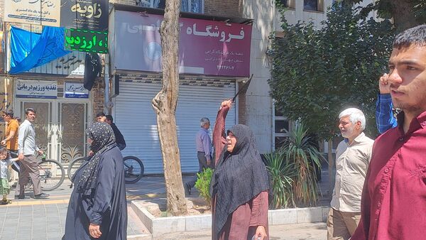 دومین راهپیمایی جمعه خشم در نیشابور 