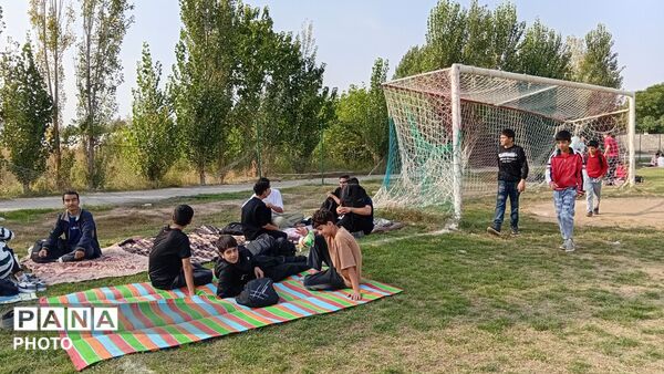 آیین افتتاحیه المپیاد ورزشی درون مدرسه‌ای نمونه دولتی پژوهش آشخانه 