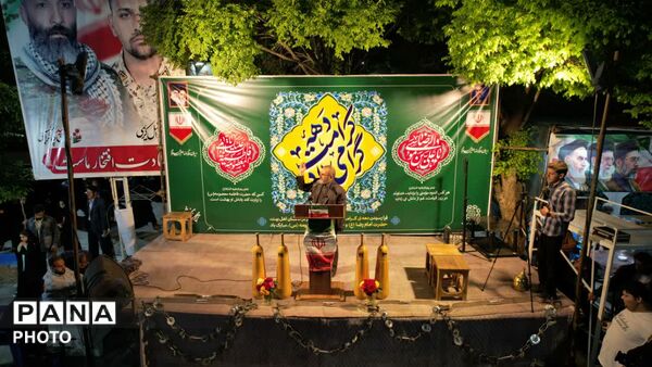 اجتماع بزرگ مقاومت تا فتح در شام میلاد با سعادت حضرت امام رضا (ع) درابرکوه