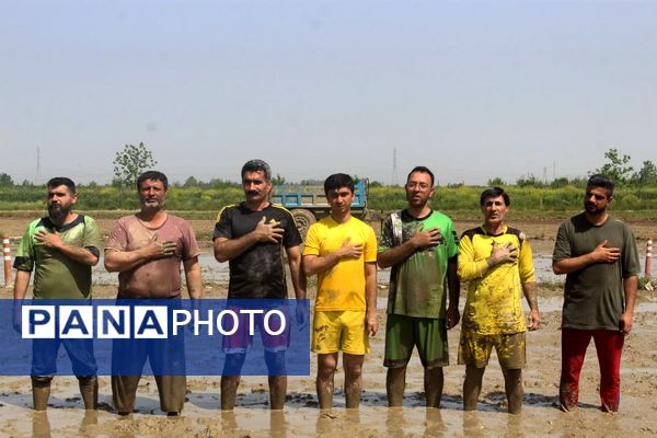 جشنواره فرهنگی و ورزشی بازی‌های شالیزاری در گلوگاه 