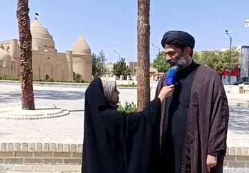 دل‌های جامانده، قدم‌زنان در دامغان به یاد زائران اربعین