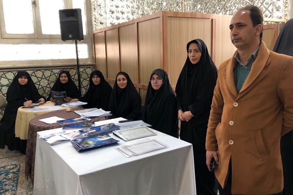 ششمین اجلاس سراسری نماز دانش‌آموزی در ناحیه 2 شهرری 