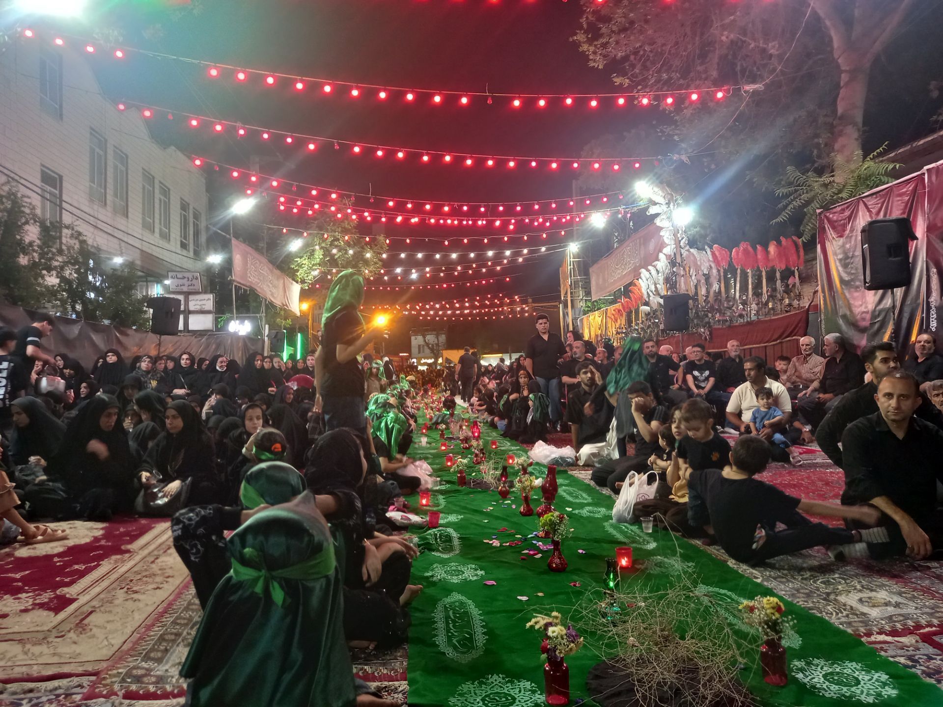  اشک و نور؛ روایتی از شب شهادت در شهرستان پیشوا