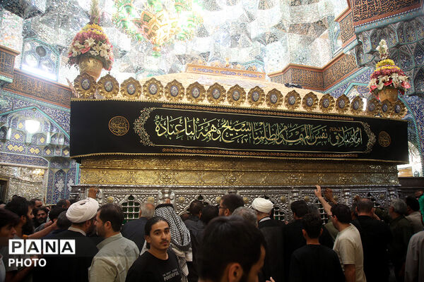مراسم سالروز شهادت امام جواد(ع) در حرم بانوی کرامت