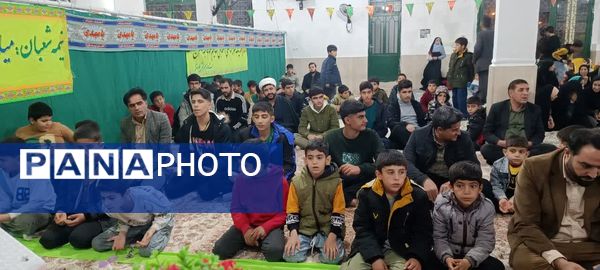 جشن بزرگ نیمه‌شعبان در مسجدالنبی کوهنانی