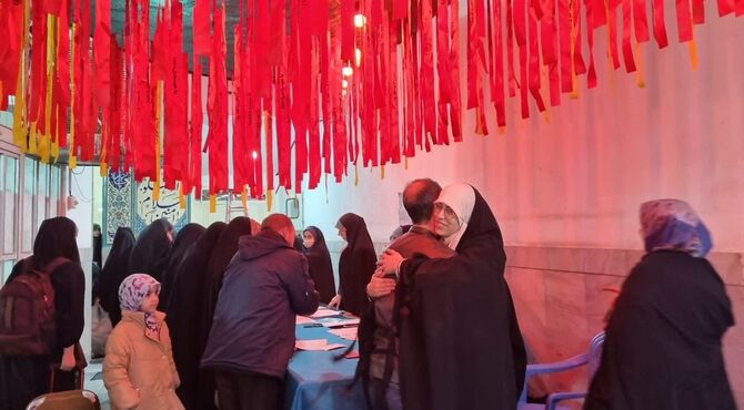 مسجد جواد الائمه میزبان دل‌های معتکف