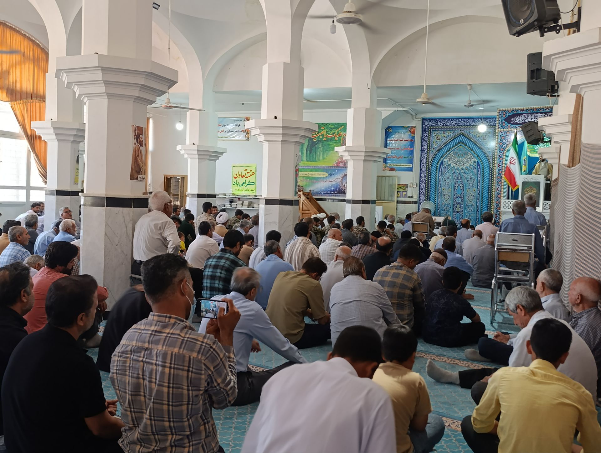 نماز عبادی سیاسی جمعه در شهرستان خلیل آباد