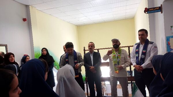 بازدید ارزیاب کشوری از مدارس تمام تشکیلاتی شیروان