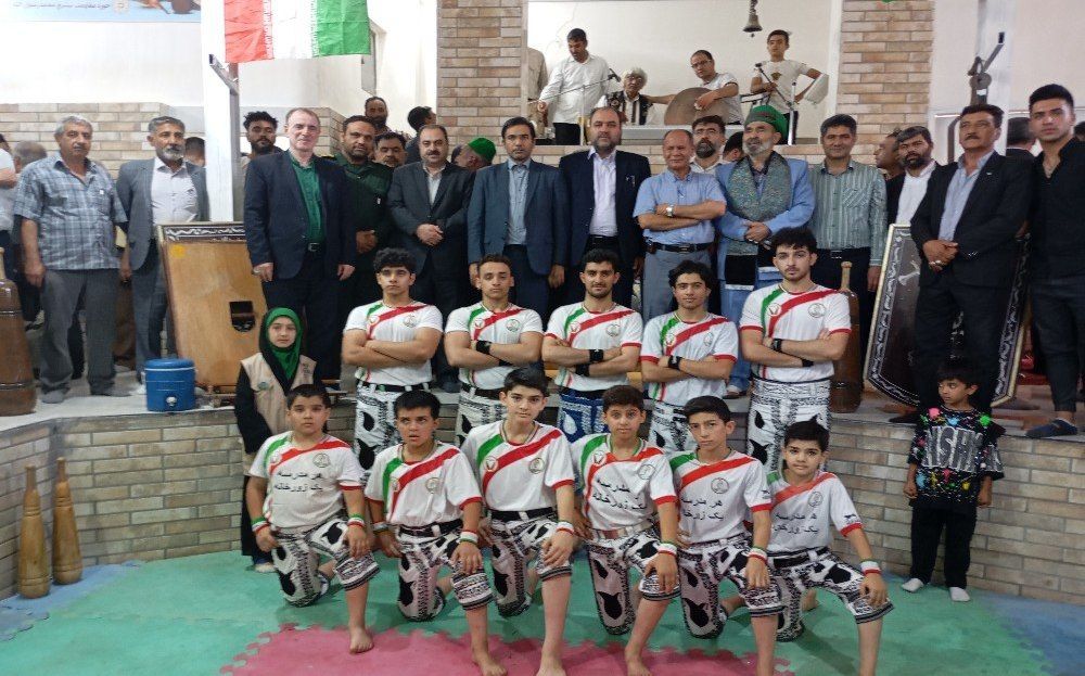 افتتاحیه گود ورزش زورخانه‌ای شهر بار 