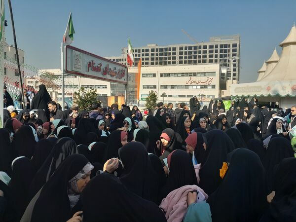 اجتماع عظیم منتظران ظهور به مناسبت نیمه‌ شعبان در مشهد 