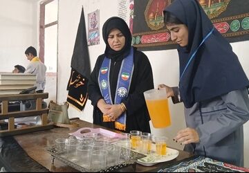 طنین «احلی من العسل» در مدرسه آیت‌الله کاشانی بیرانوند