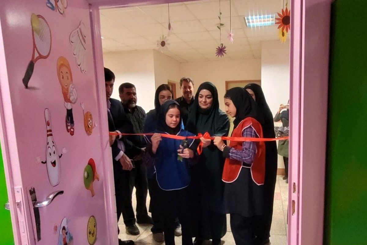 افتتاح اتاق تربیت بدنی دبستان پروین اعتصامی باقرشهر 
