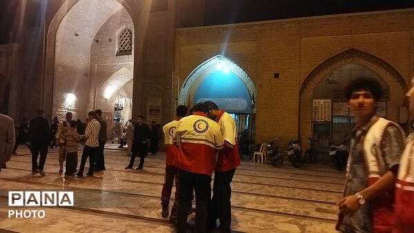 حضور جمعیت هلال احمر دراجتماعات مردمی 