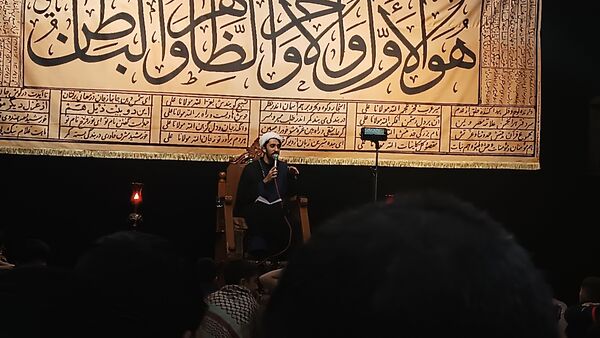 مراسم عزاداری شب نوزدهم رمضان در مسجد الرضا  نیشابور 