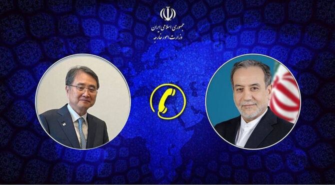 گفت‌وگوی تلفنی وزرای امور خارجه ایران و کره جنوبی