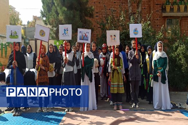  المپیاد ورزشی در دبیرستان ۱۳ آبان مشهد