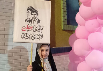 موکب دانش‌آموزی شهرستان گرگان شاهد روز دختر بود