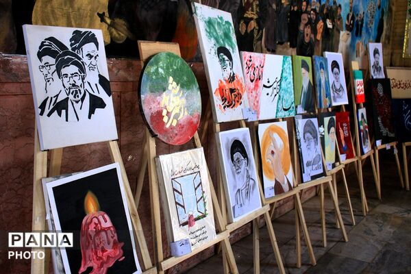 کبودرآهنگ میزبان سوگواری چهلم شهدای دانش‌آموزی شجره طیبه