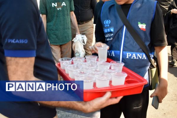 مراسم آیینی جاماندگان اربعین حسینی در پایتخت