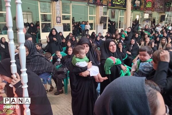 ندای «یا علی‌اصغر (ع)» از شیرخوارگان حسینی در زرقان