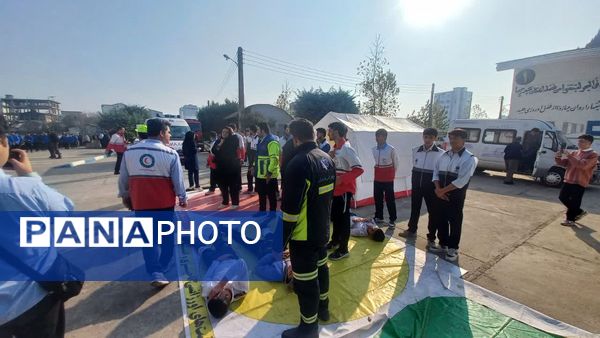 آژیر مانور زلزله در مدارس محمودآباد به صدا درآمد