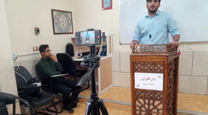 رقابت ۱۵۰ دانش‌آموز پسر در مرحله مقدماتی مسابقات قرآن و عترت