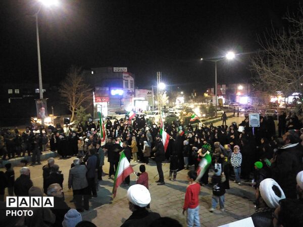  تجمع بزرگ مردم غیور و خونخواه شهرستان نیشابور