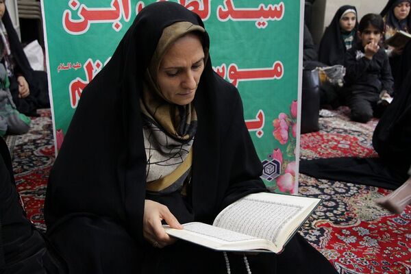 جشن نیمه شعبان و محفل انس با قرآن کریم در آستانه امامزاده سید لطیف(ع) نسیم‌شهر