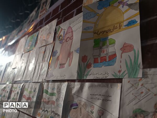 اربعین رهبر شهید انقلاب و شهدای میناب در گلوگاه 